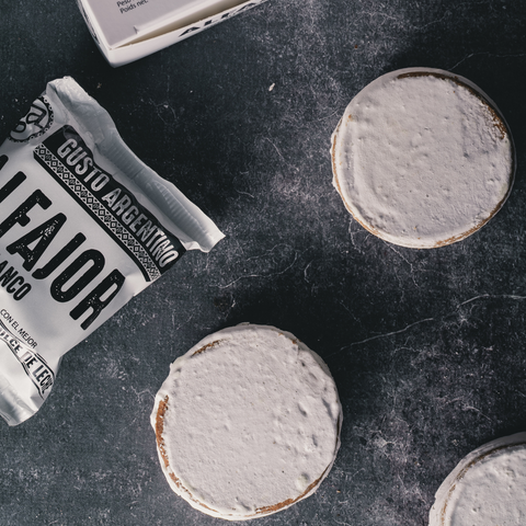 Alfajor Blanco 6uds - Gusto Argentino