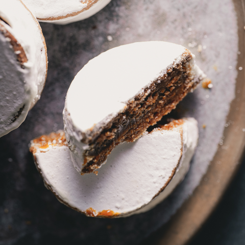 Alfajor Blanco 6uds - Gusto Argentino