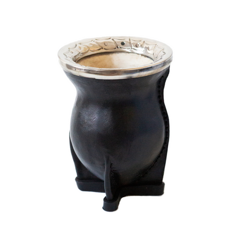 Mate Camionero con Virola de Aplaca Labrada- Gusto Argentino
