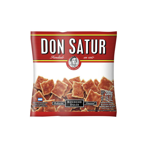 Paquete de 200g de bizcochos dulces Don Satur