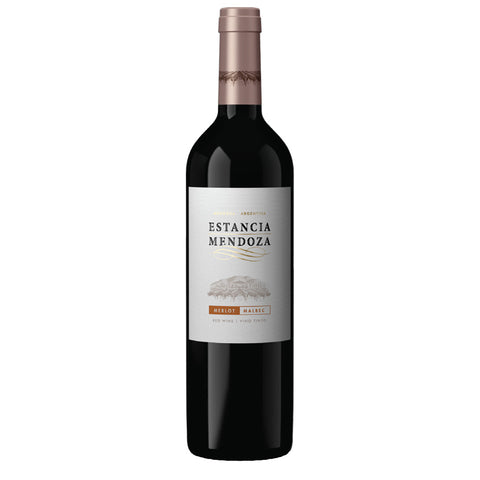 Merlot Malbec Vino Tinto - Estancia Mendoza
