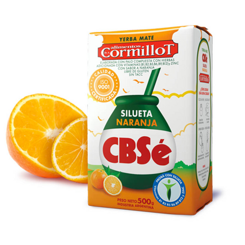 Yerba Mate Silueta Orange 500g - Cbsé