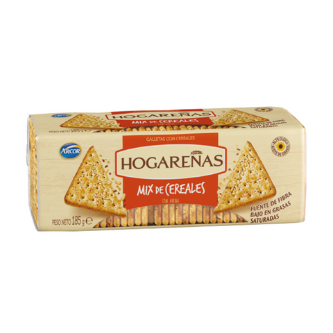 Galletitas Hogareñas Mix de Cereales 176g - Arcor