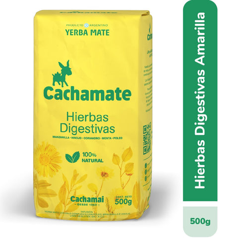 Yerba Mate - Amarilla - 500g - Cachamate