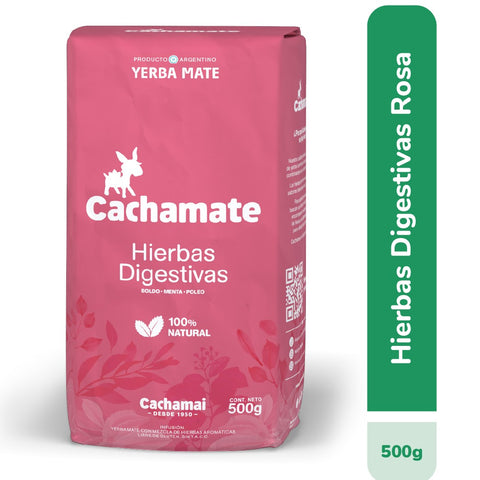 Yerba Mate - Rosa - 500g - Cachamate
