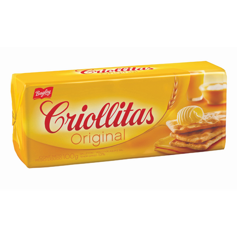 Paquete de galletitas Criollitas Original x 100g - Bagley